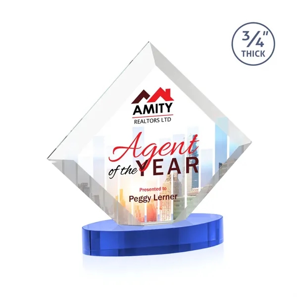 Belaire VividPrint™ Award on Alberton Base - Sky Blue... from ASI 84592 St Regis Group / St Regis