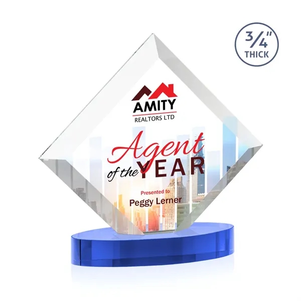 Belaire VividPrint™ Award on Alberton Base - Sky Blue... from ASI 84592 St Regis Group / St Regis