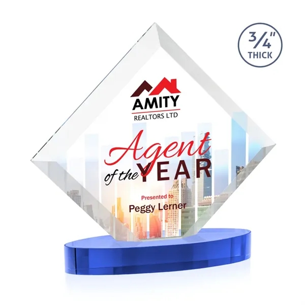 Belaire VividPrint™ Award on Alberton Base - Sky Blue... from ASI 84592 St Regis Group / St Regis