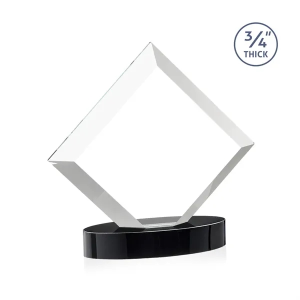 Belaire VividPrint™ Award on Alberton Oval Base - Black... from ASI 84592 St Regis Group / St Regis