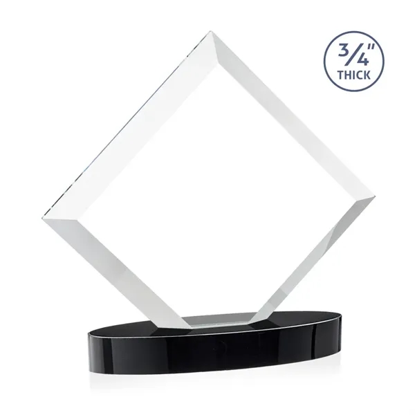 Belaire VividPrint™ Award on Alberton Oval Base - Black... from ASI 84592 St Regis Group / St Regis