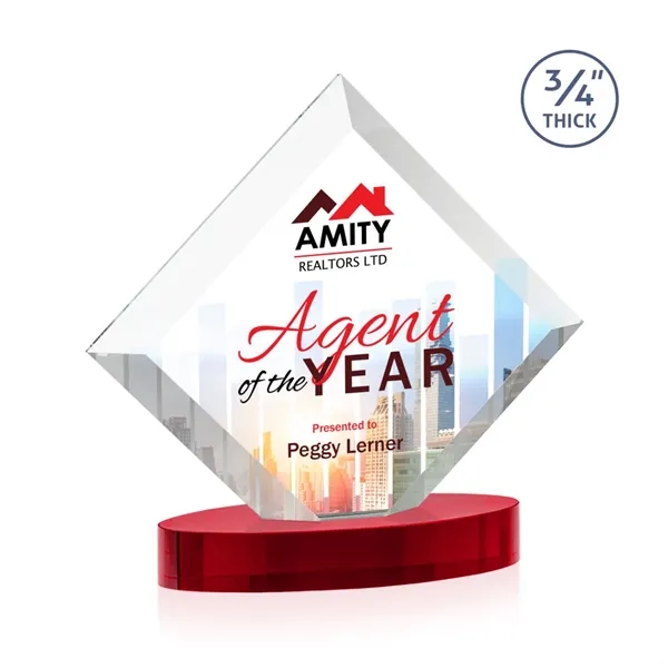 Belaire VividPrint™ Award on Alberton Base - Red... from ASI 84592 St Regis Group / St Regis