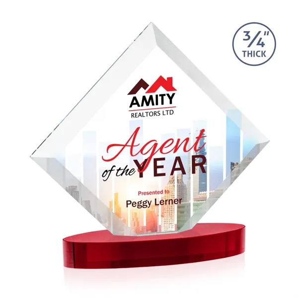 Belaire VividPrint™ Award on Alberton Base - Red... from ASI 84592 St Regis Group / St Regis