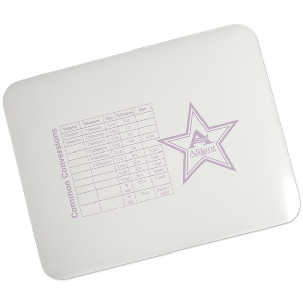 Flexible plastic cutting board that's dishwasher safe.... from ASI 52840 Evans Manufacturing
