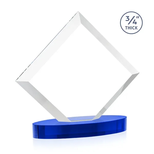 Belaire VividPrint™ Award on Alberton Oval Base - Blue... from ASI 84592 St Regis Group / St Regis