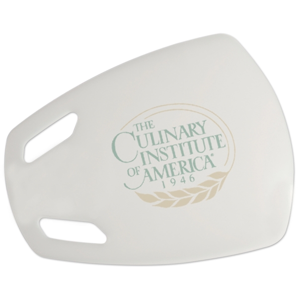 Flexible cutting board with handles made from 25 mil HDPE plastic... from ASI 52840 Evans Manufacturing