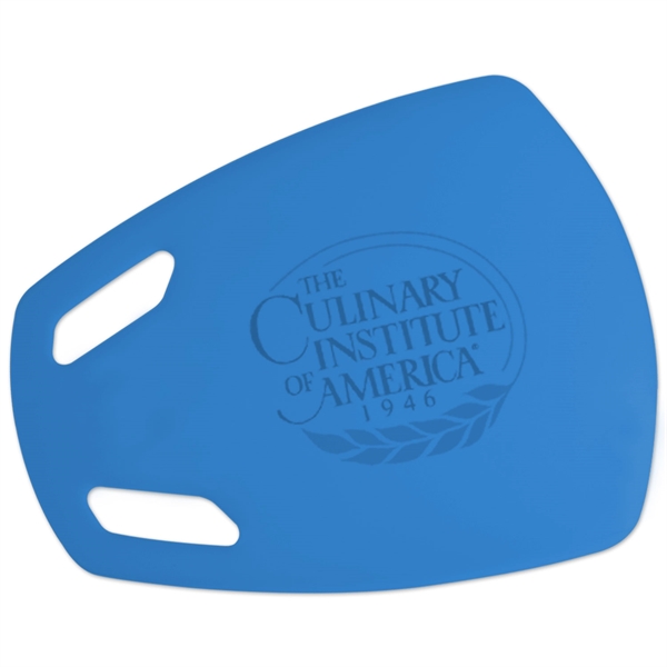 Flexible cutting board with handles made from 25 mil HDPE plastic... from ASI 52840 Evans Manufacturing
