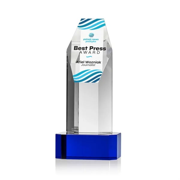 Ashford VividPrint™ Award on Base - Blue... from ASI 84592 St Regis Group / St Regis