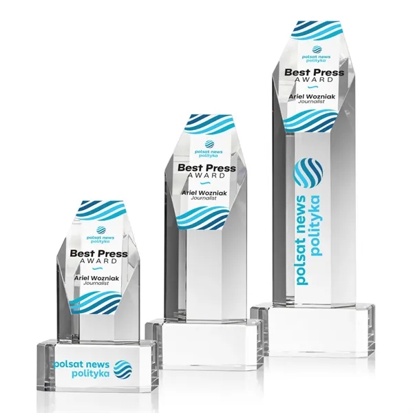Ashford VividPrint™ Award on Base - Clear... from ASI 84592 St Regis Group / St Regis