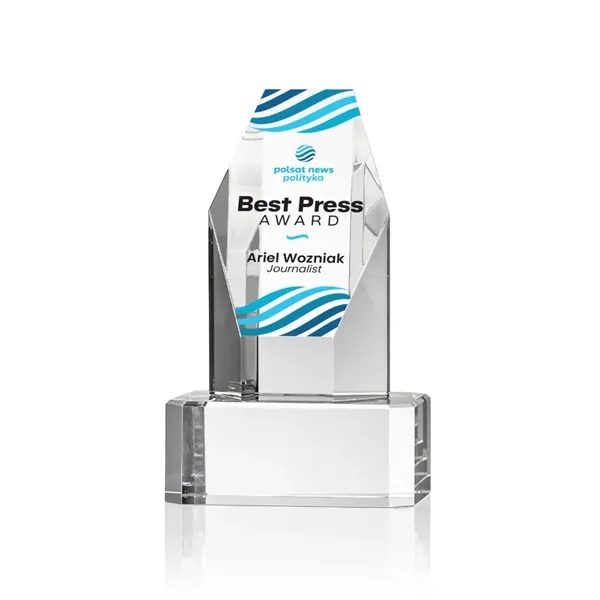 Ashford VividPrint™ Award on Base - Clear... from ASI 84592 St Regis Group / St Regis