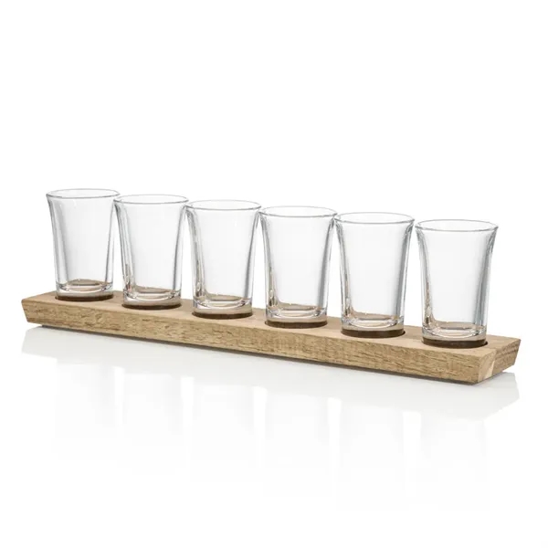 Shot Glasses Set on Acacia - VividPrint™... from ASI 84592 St Regis Group
