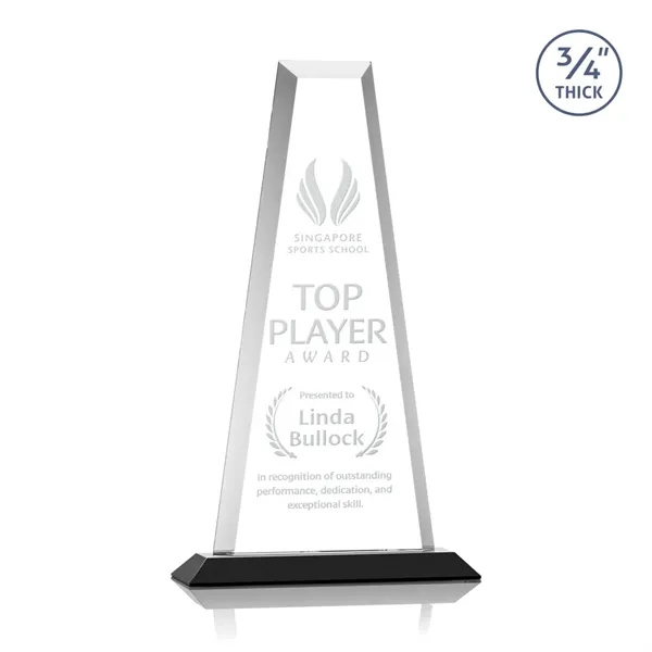 The elegant Imperial Award reflects a 0.75" thick Starfire Crystal tower... from ASI 84592 St Regis Group / St Regis