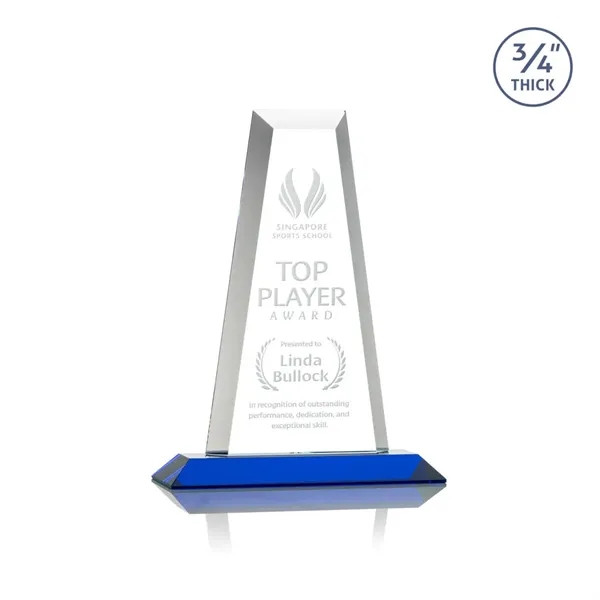 The elegant Imperial Award reflects a 0.75" thick Starfire Crystal tower... from ASI 84592 St Regis Group / St Regis
