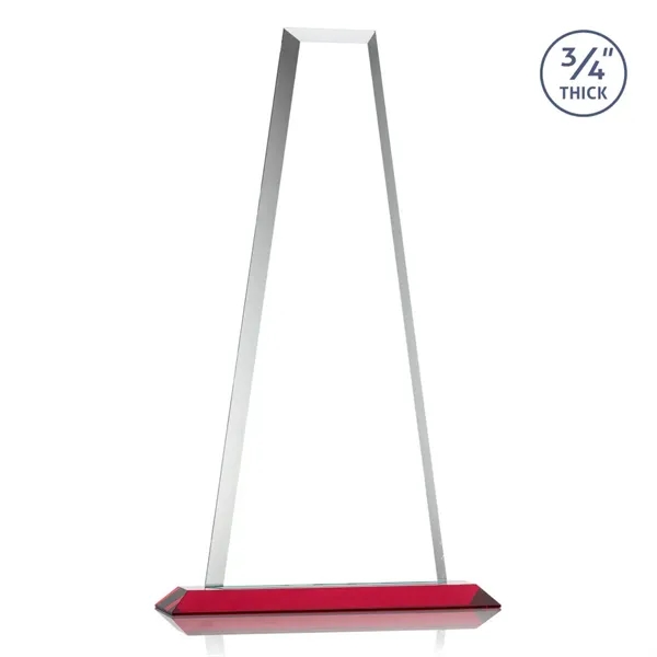 The elegant Imperial Award reflects a 0.75" thick Starfire Crystal tower... from ASI 84592 St Regis Group / St Regis