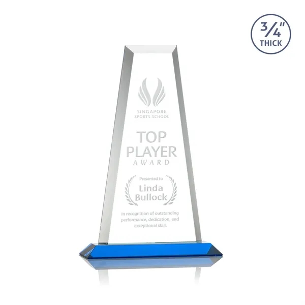 The elegant Imperial Award reflects a 0.75" thick Starfire Crystal tower... from ASI 84592 St Regis Group / St Regis