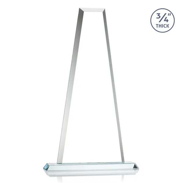 The elegant Imperial Award reflects a 0.75" thick Starfire Crystal tower... from ASI 84592 St Regis Group / St Regis