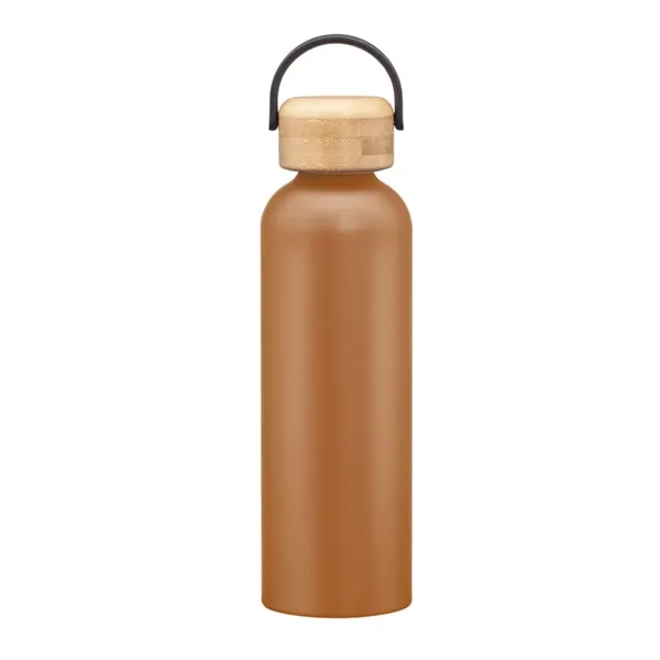 Greenstone Bottle w/Bamboo Twist Lid - 24oz... from ASI 84592 St Regis Group