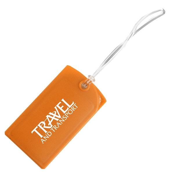 Luggage tag. Includes a printed ID card.... from ASI 52840 Evans Manufacturing