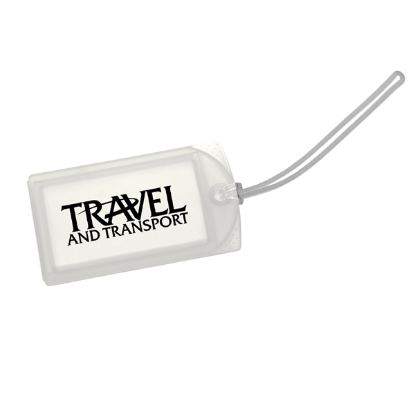 Luggage tag. Includes a printed ID card.... from ASI 52840 Evans Manufacturing