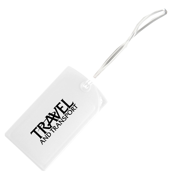 Luggage tag. Includes a printed ID card.... from ASI 52840 Evans Manufacturing
