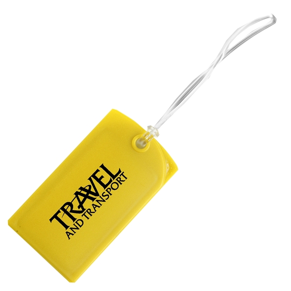 Luggage tag. Includes a printed ID card.... from ASI 52840 Evans Manufacturing