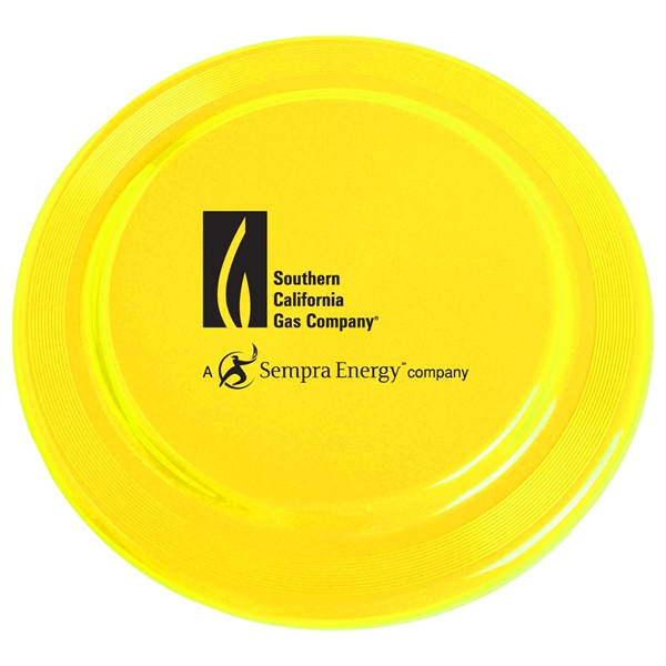 Flying disc. 9" in diameter. Value-priced, 70-gram Frequent Flyer features a... from ASI 52840 Evans Manufacturing