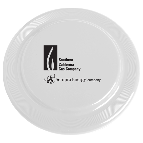 Flying disc. 9" in diameter. Value-priced, 70-gram Frequent Flyer features a... from ASI 52840 Evans Manufacturing