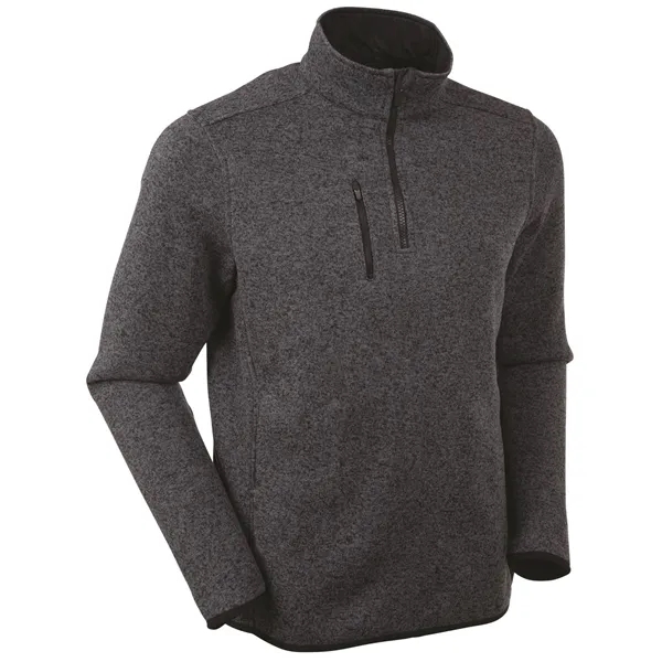 Men's Performance Poly Wool 1/4 Zip Sweater Jack.... from ASI 38120 Ball Pro / Diversified Quality Kitchenware / Branded Apparel Designs