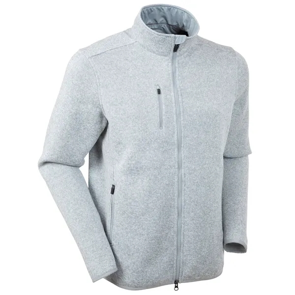 Men's Performance Poly Wool Full-Zip Sweater Jacket.... from ASI 38120 Ball Pro / Diversified Quality Kitchenware / Branded Apparel Designs