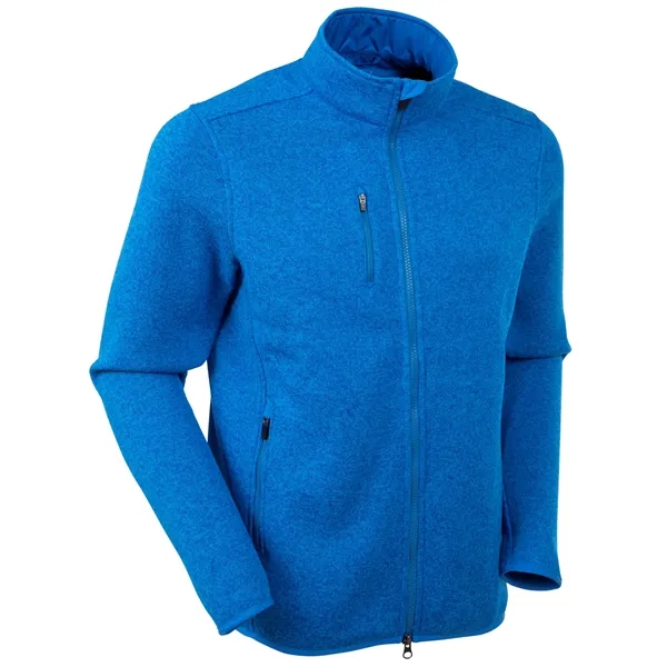 Men's Performance Poly Wool Full-Zip Sweater Jacket.... from ASI 38120 Ball Pro / Diversified Quality Kitchenware / Branded Apparel Designs