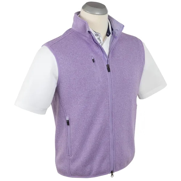 Men's Heathered Full-Zip Sweater Vest.... from ASI 38120 Ball Pro / Diversified Quality Kitchenware / Branded Apparel Designs