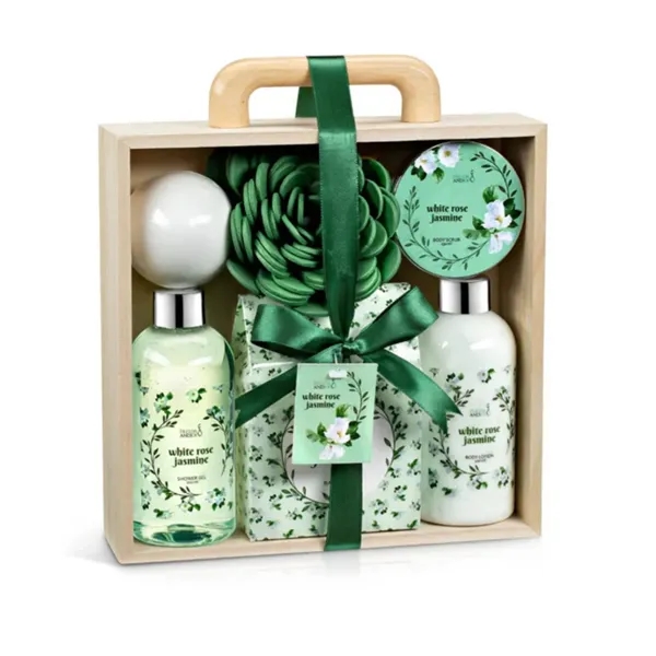 Spa Gift Basket, wrapped and tied with bow... from ASI 89971 Stuff A Mug