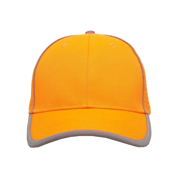 Outdoor Cap Safety Mesh-Back Cap... from ASI 84358 S&S Activewear