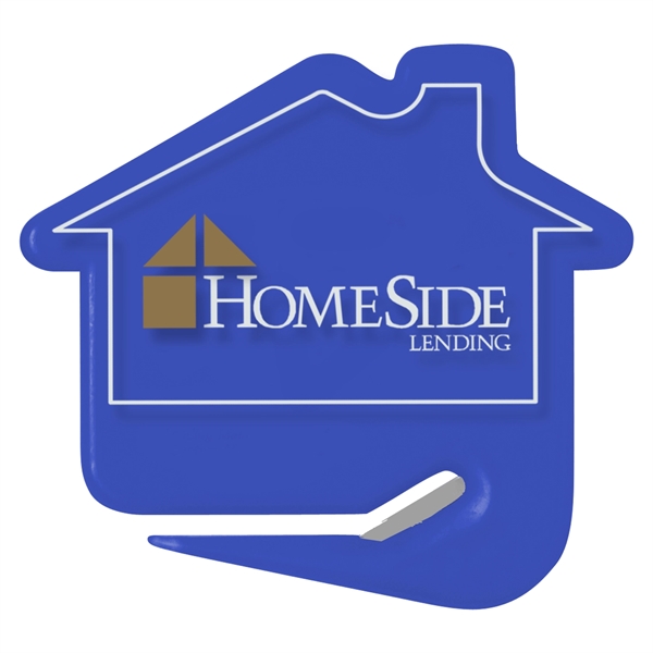 House shaped letter opener with protective steel blade.... from ASI 52840 Evans Manufacturing