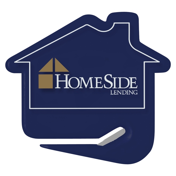 House shaped letter opener with protective steel blade.... from ASI 52840 Evans Manufacturing