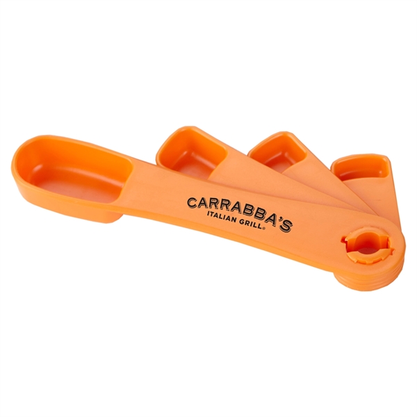 Measuring spoon set with 1/4, 1/2, 1 tsp and 1 tbsp... from ASI 52840 Evans Manufacturing