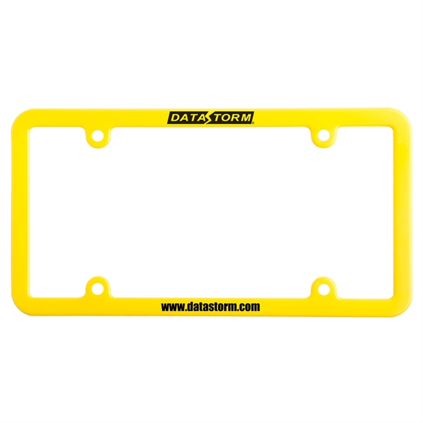 License plate frame with 4 holes-universal.... from ASI 52840 Evans Manufacturing