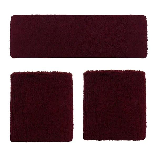 Headband and 2 wristband combo set available in several colors and... from ASI 90160 Suntex Industries