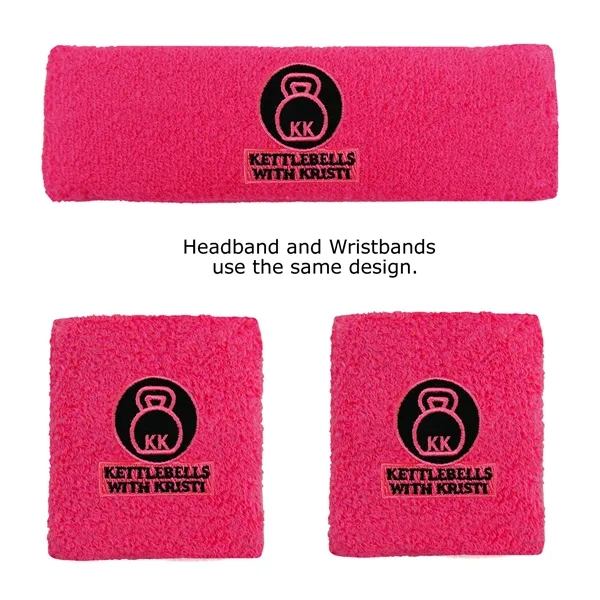 Headband and 2 wristband combo set available in several colors and... from ASI 90160 Suntex Industries