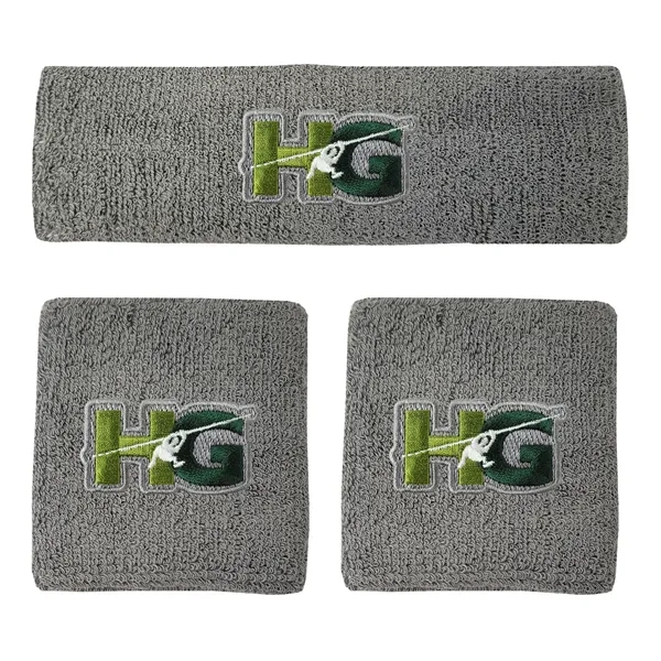 Headband and 2 wristband combo set available in several colors and... from ASI 90160 Suntex Industries