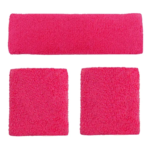 Headband and 2 wristband combo set available in several colors and... from ASI 90160 Suntex Industries