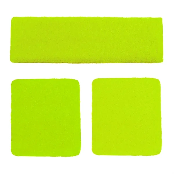 Headband and 2 wristband combo set available in several colors and... from ASI 90160 Suntex Industries