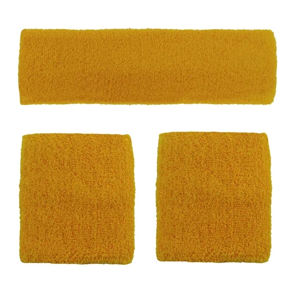 Headband and 2 wristband combo set available in several colors and... from ASI 90160 Suntex Industries