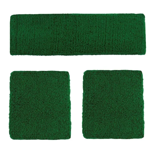 Headband and 2 wristband combo set available in several colors and... from ASI 90160 Suntex Industries