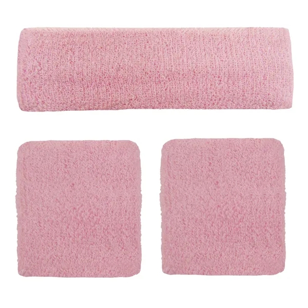 Headband and 2 wristband combo set available in several colors and... from ASI 90160 Suntex Industries