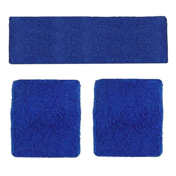 Headband and 2 wristband combo set available in several colors and... from ASI 90160 Suntex Industries