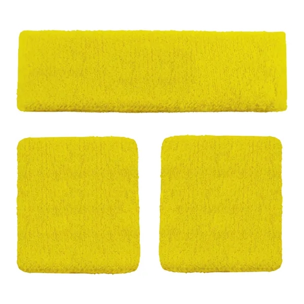 Headband and 2 wristband combo set available in several colors and... from ASI 90160 Suntex Industries
