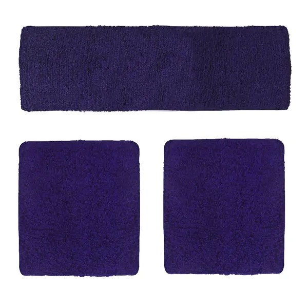 Headband and 2 wristband combo set available in several colors and... from ASI 90160 Suntex Industries