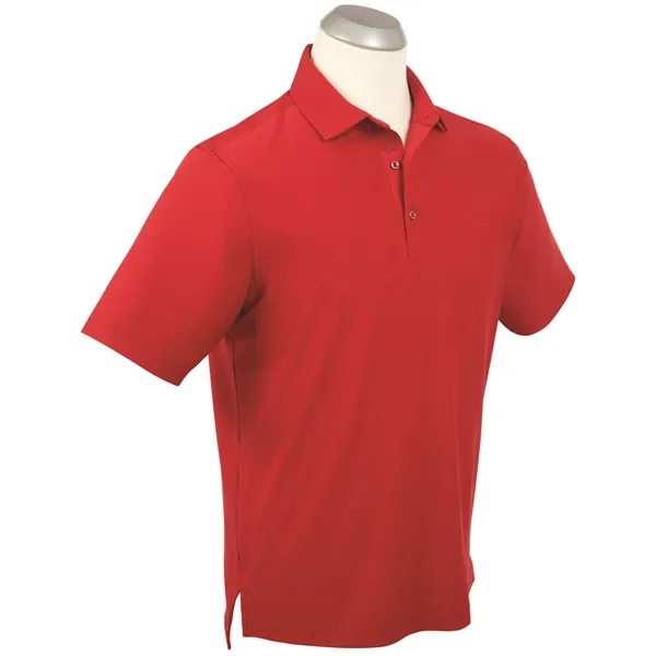 This solid polo shirt with a modern update. Men's performance short... from ASI 38120 Ball Pro / Diversified Quality Kitchenware / Branded Apparel Designs