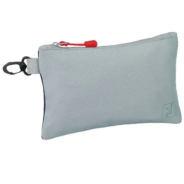 8.5" x 5.5" accessories pouch with a main zipper, zipper pocket,... from ASI 57653 Gold Bond